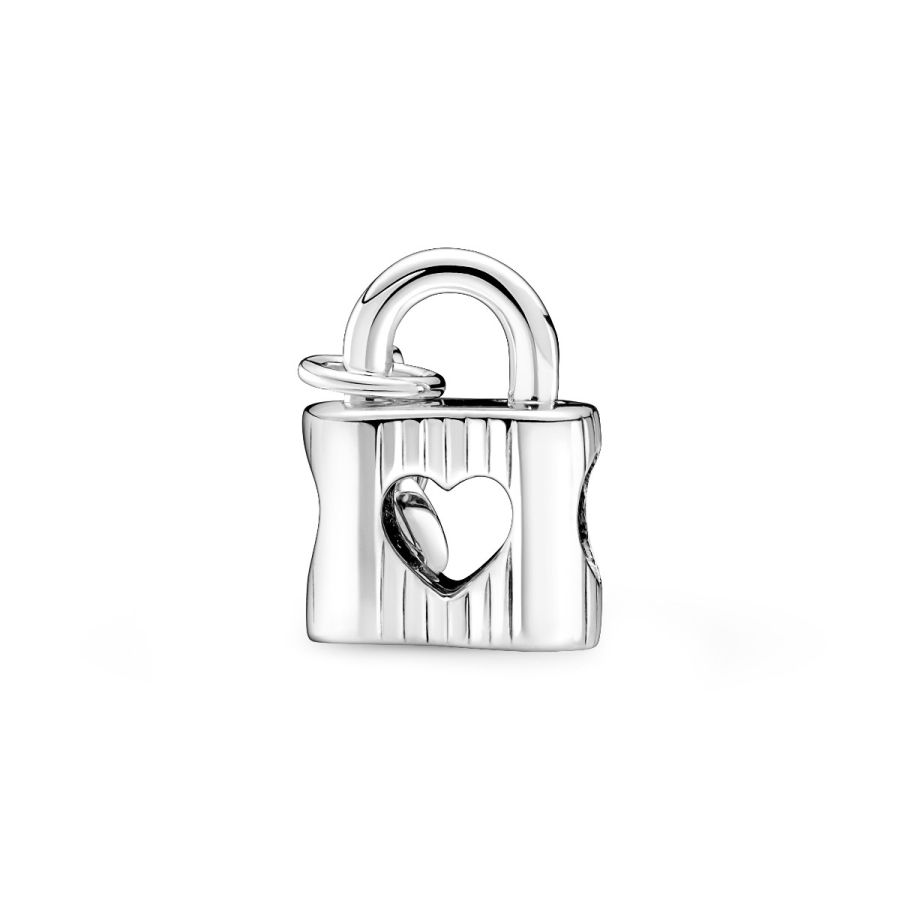 Pandora Padlock & Heart Key Charm - Image 4
