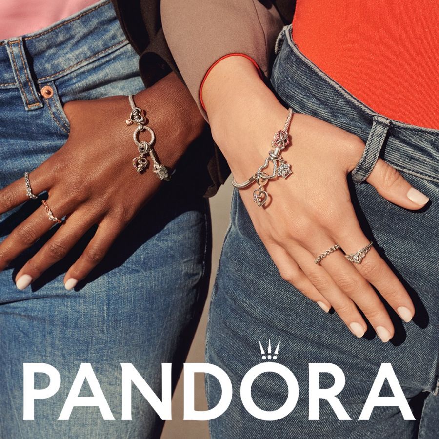 Pandora Heart Closure Snake Chain Bracelet - Image 6