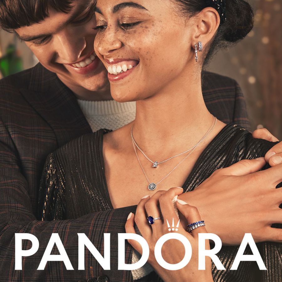 Pandora Sparkling Statement Halo Stud Earrings - Image 4